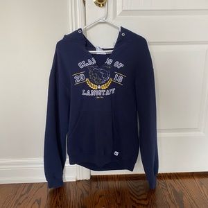 Navy blue vintage hoodie